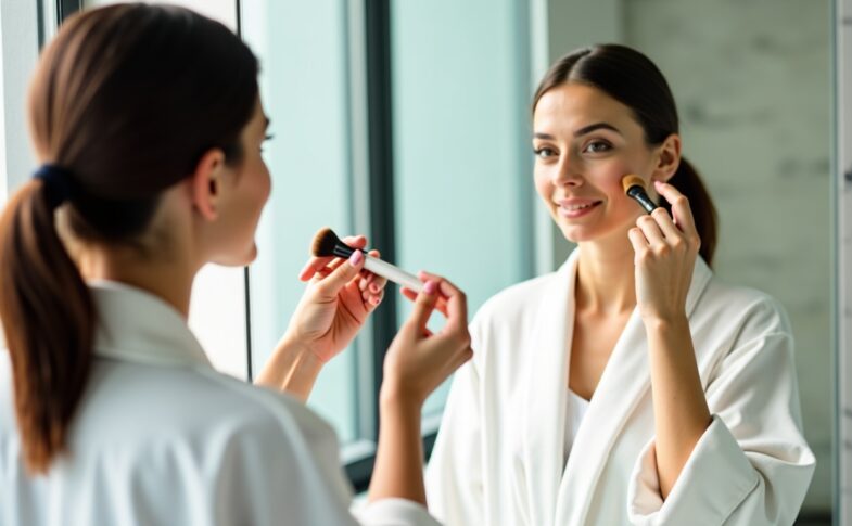 Pourquoi choisir un pinceau pour appliquer votre fond de teint : les atouts incontournables