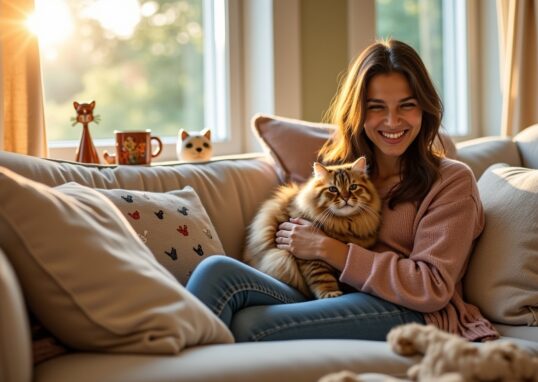 Cadeaux parfaits pour amoureuse des chats : idées pour gâter une passionnée de matous