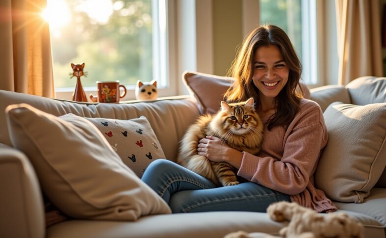 Cadeaux parfaits pour amoureuse des chats : idées pour gâter une passionnée de matous