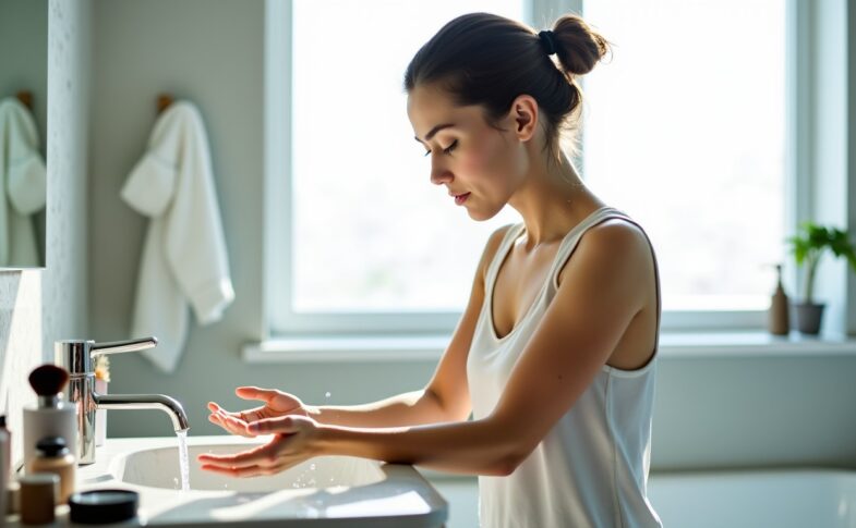 Le démaquillage à l’eau seule : mythe ou bonne idée ?