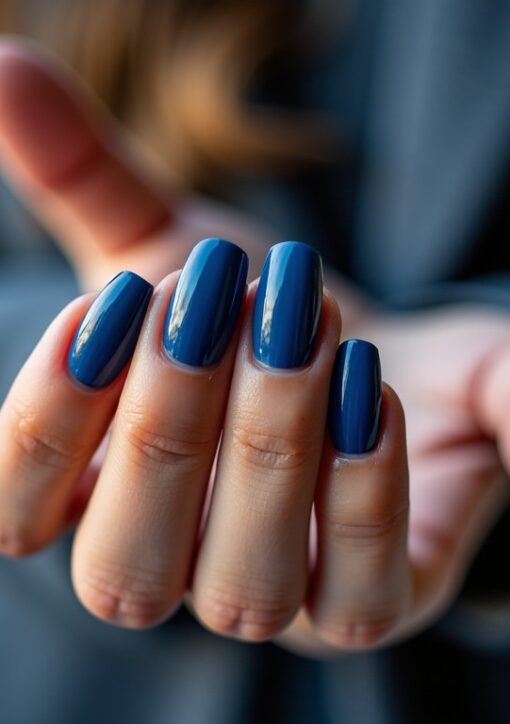 Inspirations d’ongles bleu pour sublimer vos fêtes de Noël