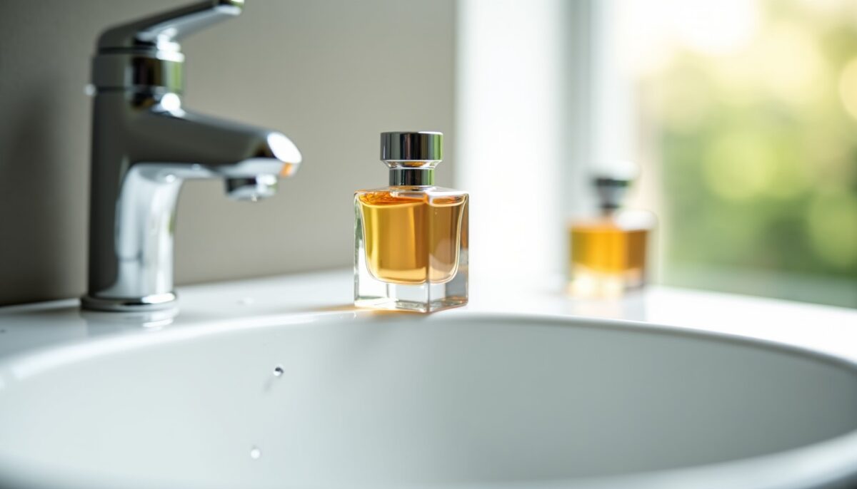 Est-il sûr de verser du parfum dans l'évier ?