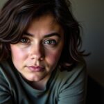 Pourquoi cet étrange regard fixe sans un seul sourire ?