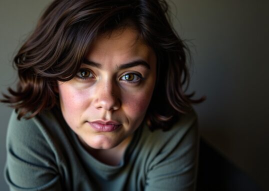 Pourquoi cet étrange regard fixe sans un seul sourire ?