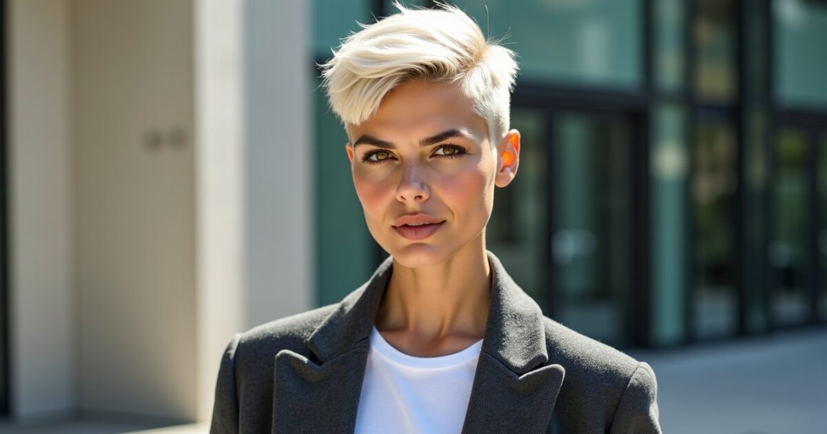 Coupe ultra courte au rasoir pour femme : Inspirations et conseils mode 2025