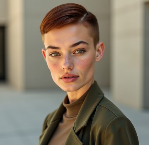 Buzz Cut Féminin : 17 Inspirations Stylées pour Adopter la Coupe Ultra Courte