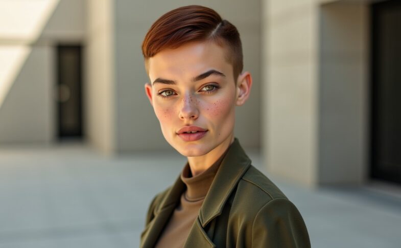 Buzz Cut Féminin : 17 Inspirations Stylées pour Adopter la Coupe Ultra Courte