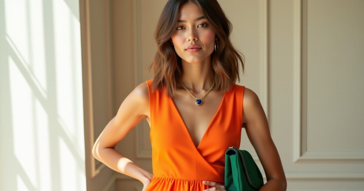 Les meilleures couleurs pour sublimer votre tenue orange
