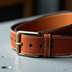 Reconnaître une ceinture en cuir de qualité : grain, couture et boucle