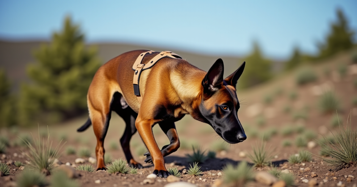 Pistage ou détection olfactive : différences de dressage et d'application terrain